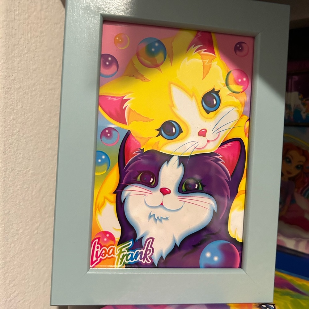 Lisa Frank Handmade Frame - Picture 2 of 3
